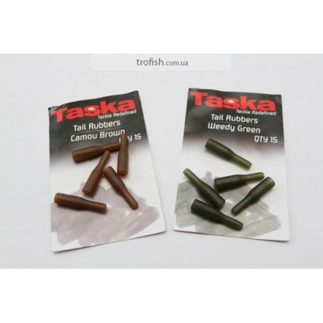 Tail Rubbers Weedy Green & Camou Brown TAS1448 - 1449
