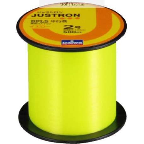 Леска Daiwa JUSTRON DPLS Yellow