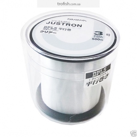Леска Daiwa Justron DPLS Transparent 500 m