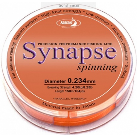 Леска Katran SYNAPSE   spinning  150 m