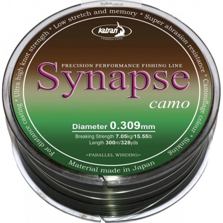 Леска Katran SYNAPSE   camo  300 m