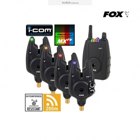 Fox  Micron MXR+ Colour  Набор сигнализаторов	CEI149-CEI154