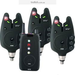 Fox   NTXR-4 ROD SET  Сигнализаторы поклевки, набор 4+1 	CEI099