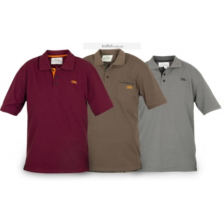 Fox Chunk polo shirt  Khaki  Поло с воротником 	CPR593-CPR598	