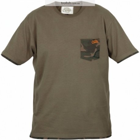 Fox Chunk Khaki / camo pocket T-shirt  Футболка  CPR569-CPR574