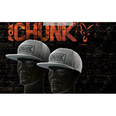 Fox  Chunk Snapback grey  Кепка 	CPR504