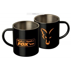 Fox Stainless Black XL 400ml Mug FFF  Кружка	CLU254