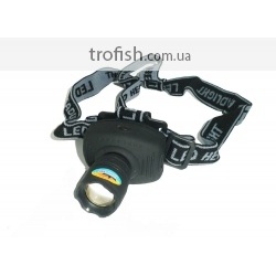 Fishing ROI  Фонарь Zoom Head Lamp 1W Led