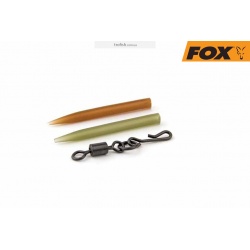 Fox Kwik Change Flexi Ring Swivels & Sleeves   Вертлюг быстросъемный с колечком