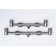 Taska 2 & 3 Rod Adj Buzz Bars - Dual Loc alignment collar   TAS1149 -TAS1152