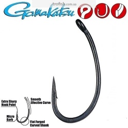 Gamakatsu	Крючок  G-Carp Hump Back  185030