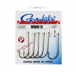 Крючок Gamakatsu  Worm 031