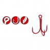 Gamakatsu	Тройник  Micro Treble Red 