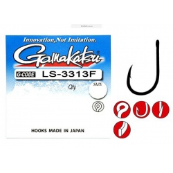 Gamakatsu  Крючок  LS-3313F Ring Eye