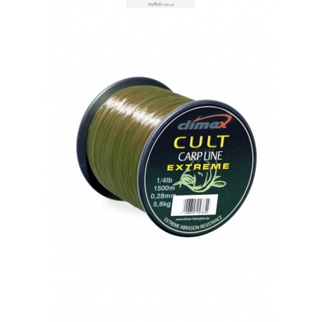 Climax  Леска  Cult  Carp Extreme Line olive