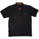 Fox Black / Orange Polo Shirt