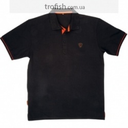 Fox Black / Orange Polo Shirt