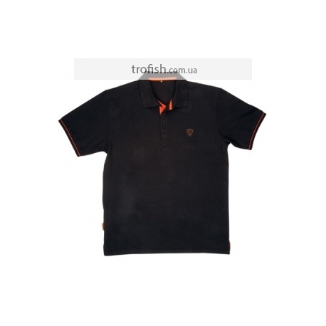 Fox Black / Orange Polo Shirt