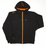 Fox Black / Orange Heavy Lined Hoodie  Толстовка