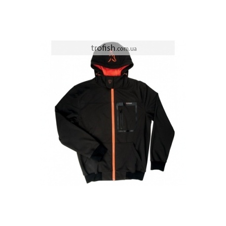 Fox Black / Orange Shofshell Hoodie Толстовка