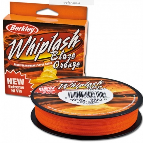 Berkley Шнур  Whiplash Blaze Orange 