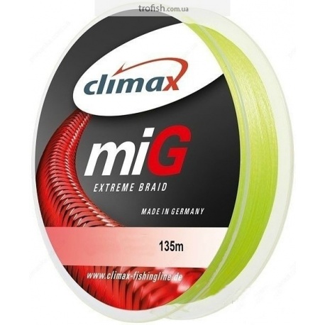 Climax Шнур  Mig Braid NG Fluo-Yellow 100m