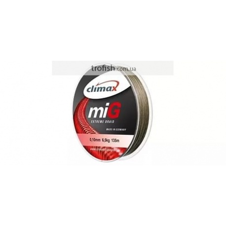 Climax Шнур  Mig Braid NG Tobacco-Brown 135 m