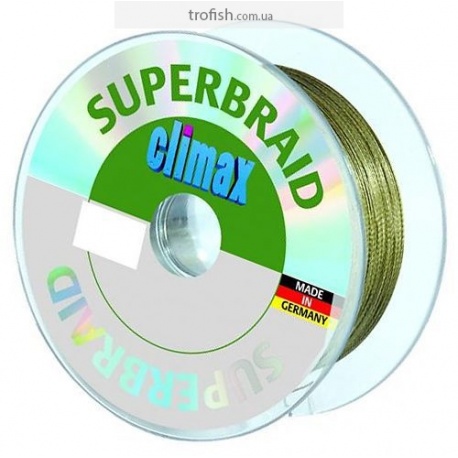 Climax Шнур  Superbraid "Round" Green  100 m