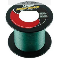 Stren  Шнур  Sonic Braid Green 1800m  зеленый 