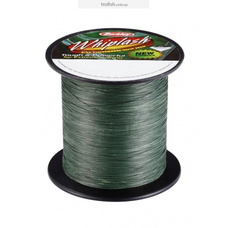 Berkley Шнур  Whiplash Pro Green 1800 м 