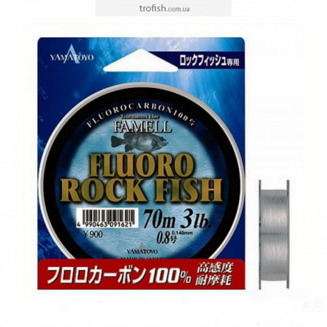 Yamatoyo Флюорокарбон  Fluoro Rock Fish 70 m