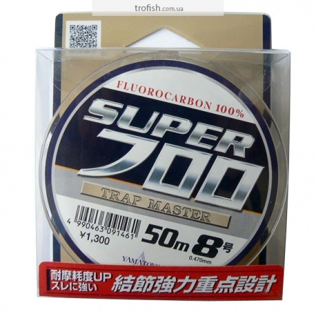 Yamatoyo Флюорокарбон  Super Fluoro-Trap Master 50 m