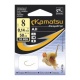 Kamatsu Крючки  Aji  К-016 G  c поводком   50 cm
