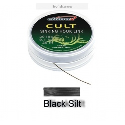 Climax Поводковый материал   CULT Skin Braid  black silt NEW!!! 