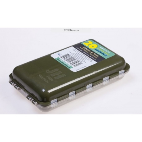 Коробка двойная 20 ячеек с крышками Aquatech 2420 (170x97x40 мм)