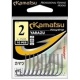 Kamatsu Крючки  Yarazu  К-7505  G c поводком  50 cm