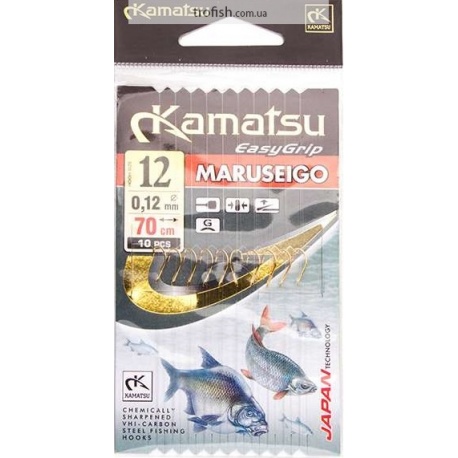 Kamatsu Крючки  Maruseigo   К-017  R   c поводком   50 cm