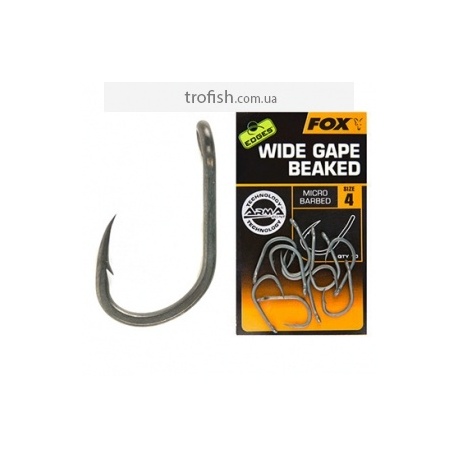 Fox Edges Armapoint Wide gape beaked Крючки тефлоновые 	CHK182-CHK187