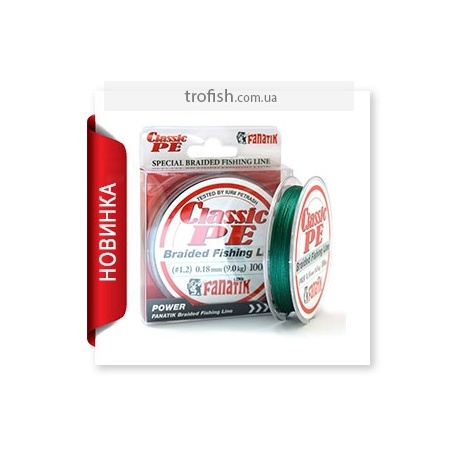 Fanatik  Шнур  Classik PE X4 100м