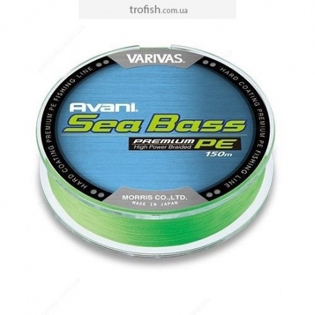 Varivas   Шнур New Avani Sea Bass PE  150m Green