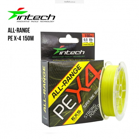 Шнур плетеный Intech All-Range PE X-4 150m