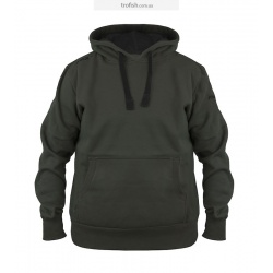 Fox Green / black hoodie