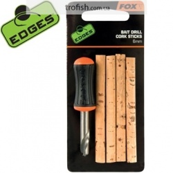 Fox Edges Bait Drill & Cork Sticks 6mm Сверло 	CAC591