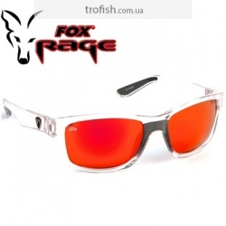 Fox Rage Sunglasses trans / Mirror Red fiinish / grey lense Солнцезащитные очки