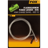 Fox Fluorocarbon fused leader  Флюрокарбоновый лидер с быстросьемным вертлюгом