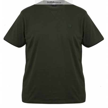 Fox Green / black Brushed cotton T  Футболка