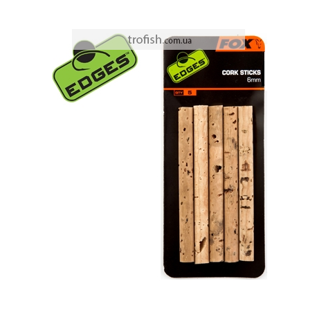 Fox Edges 6mm Cork Sticks  Корковые палочки