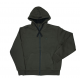 Fox Green / black heavy lined hoodie  Толстовка