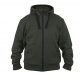 Fox Green / black heavy lined hoodie  Толстовка