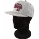 Fox Chunk Grey/Burgundy Snapback  Кепка 	CPR605